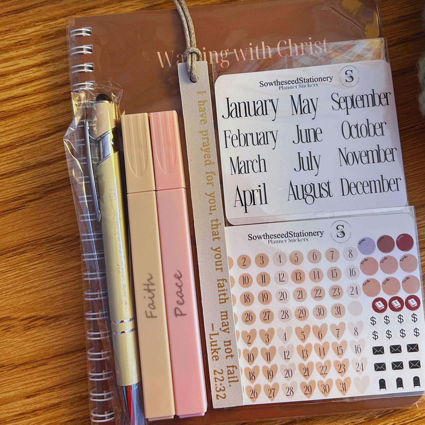 2025 Faith-Based Planner Bundle | Christian Daily & Weekly Organizer