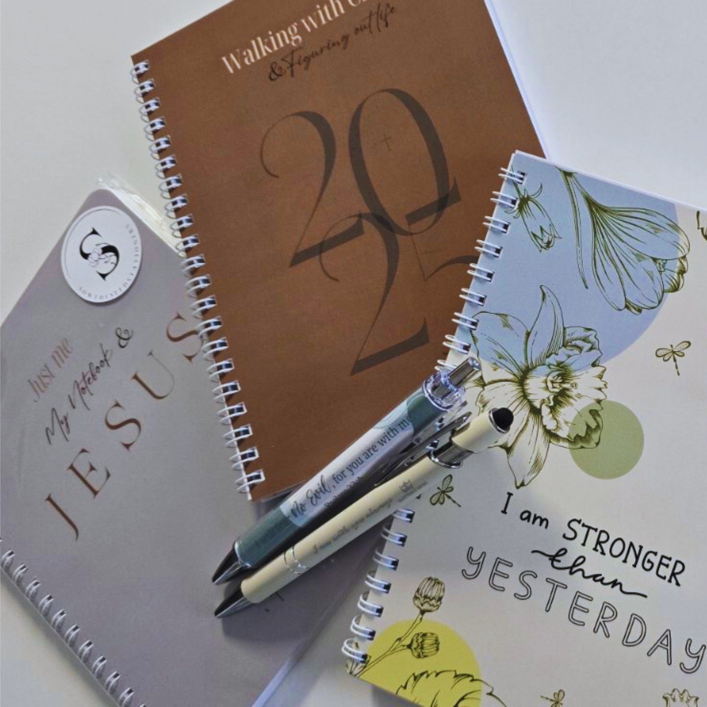 I am STRONGER than yesterday – Faith-Based Lined Journal for Prayer & Reflection