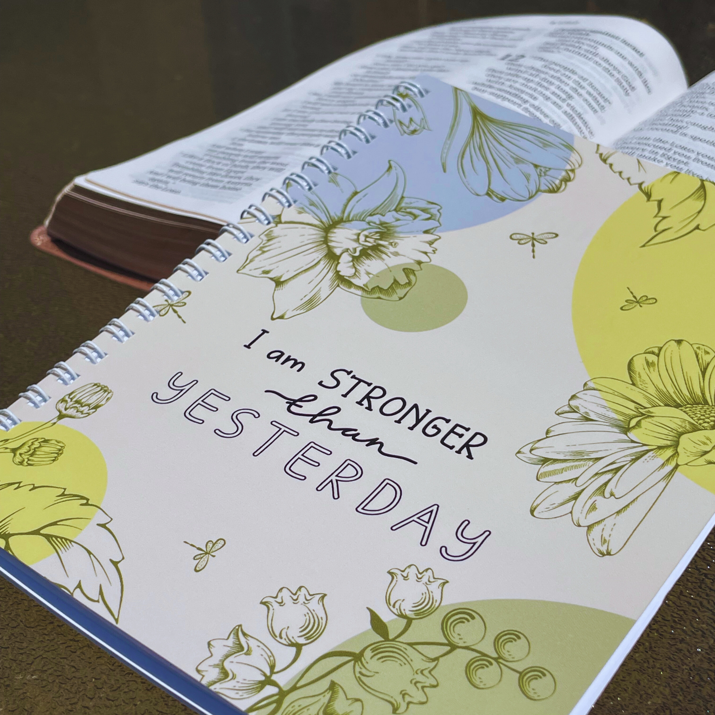 I am STRONGER than yesterday – Faith-Based Lined Journal for Prayer & Reflection